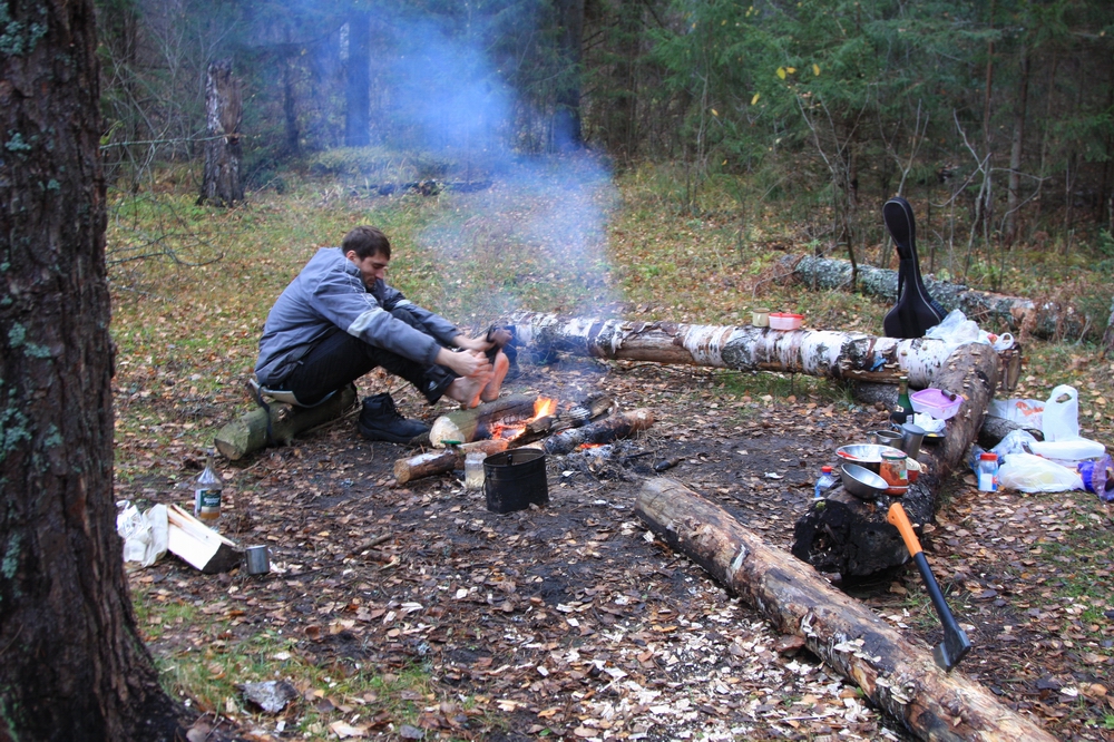 IMG_3741 Переправу закончили в 7 утра. Рассвело. Завтрак.jpg